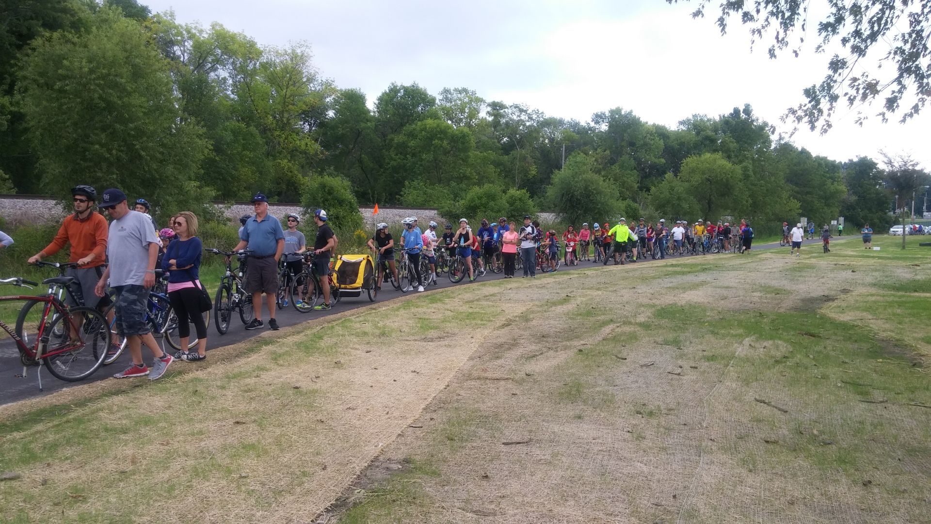 Lining up